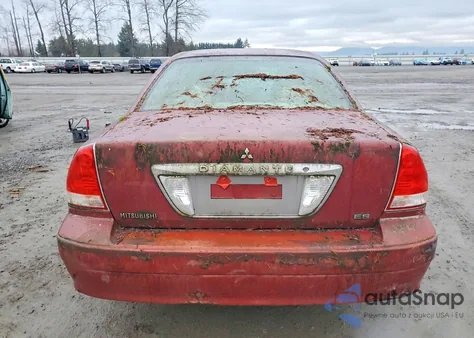 2002 Mitsubishi Diamante Es z USA, uszkodzony, nr VIN 6MMAP57P12T010138